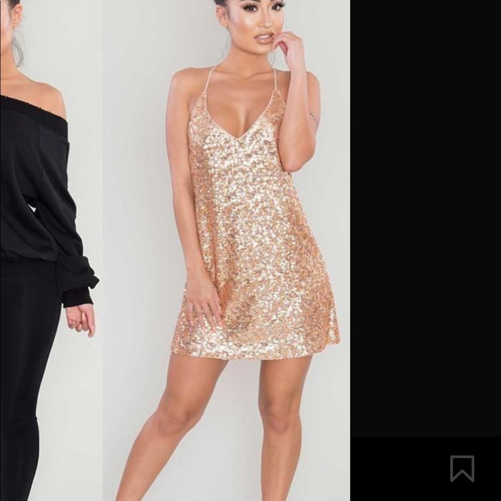 Sexy Sequin Mini Dress